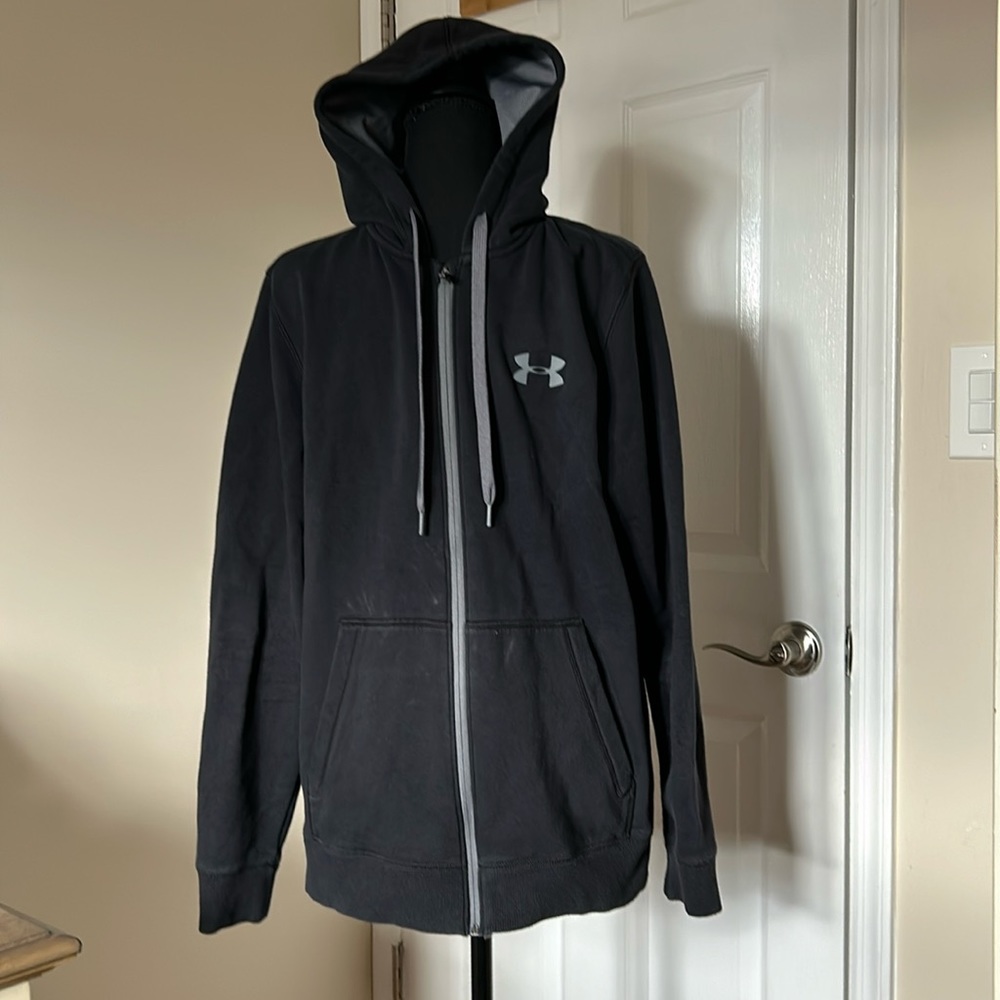 Under Armour Hooded Jacket with Pockets - Size Large